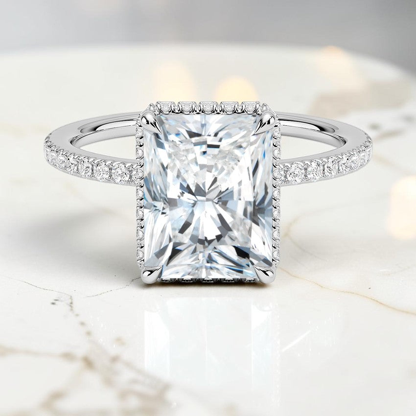 Jubilee Diamond Ring in 14K White Gold