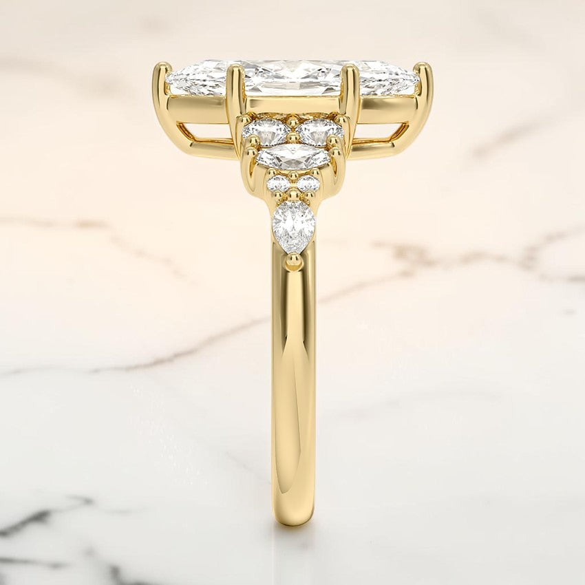 Penelope Diamond Ring in 14K Yellow Gold