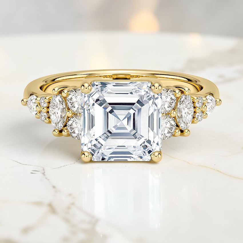 Penelope Diamond Ring in 14K Yellow Gold