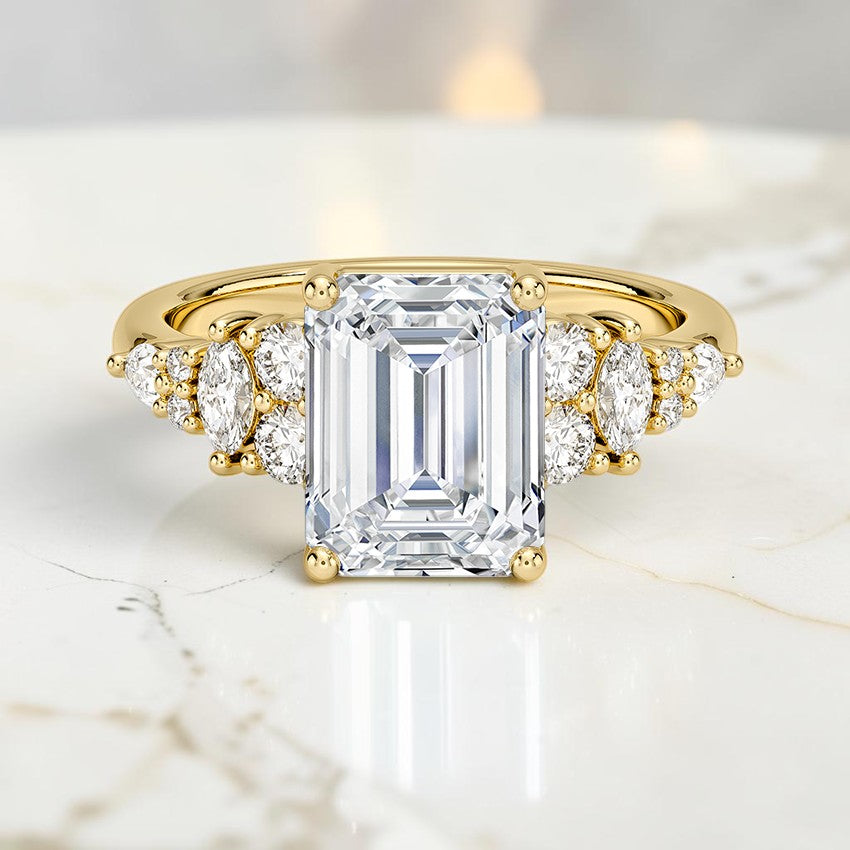 Penelope Diamond Ring in 14K Yellow Gold