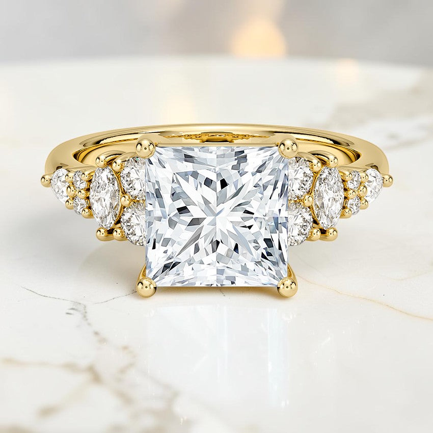 Penelope Diamond Ring in 14K Yellow Gold