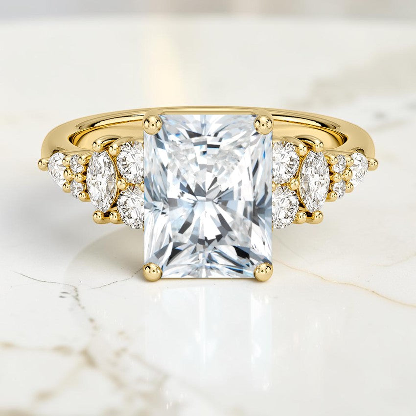 Penelope Diamond Ring in 14K Yellow Gold