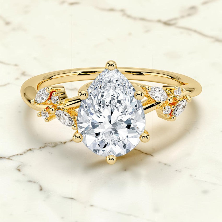 Avonlea Diamond Ring (1/6 ct. tw.) in 14K Yellow Gold