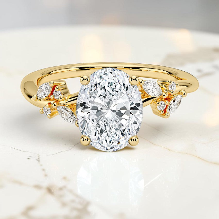 Avonlea Diamond Ring (1/6 ct. tw.) in 14K Yellow Gold