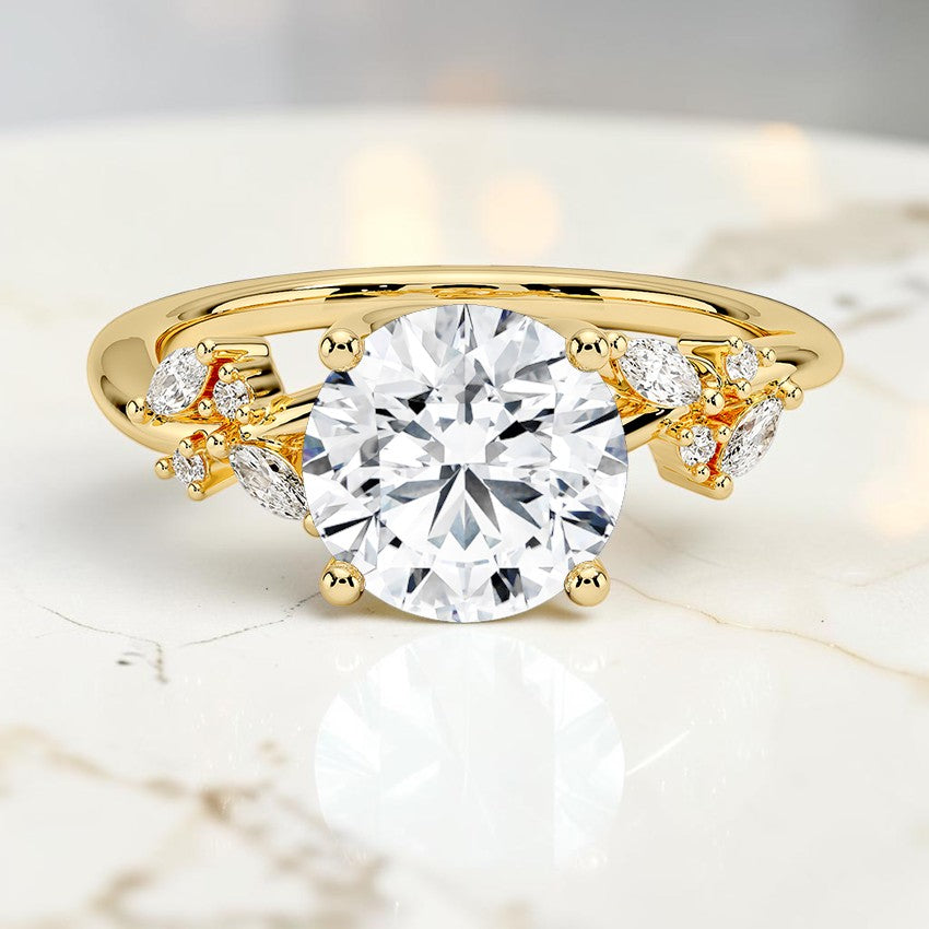Avonlea Diamond Ring (1/6 ct. tw.) in 14K Yellow Gold