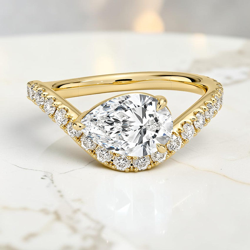 Contour Diamond Ring (1/2 ct. tw.) in 14K Yellow Gold