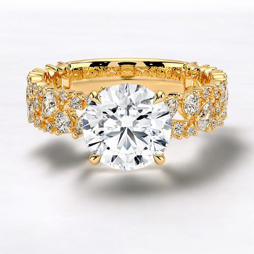Lab Grown Diamond Engagement Ring - A Stunning Design for the Modern Bride