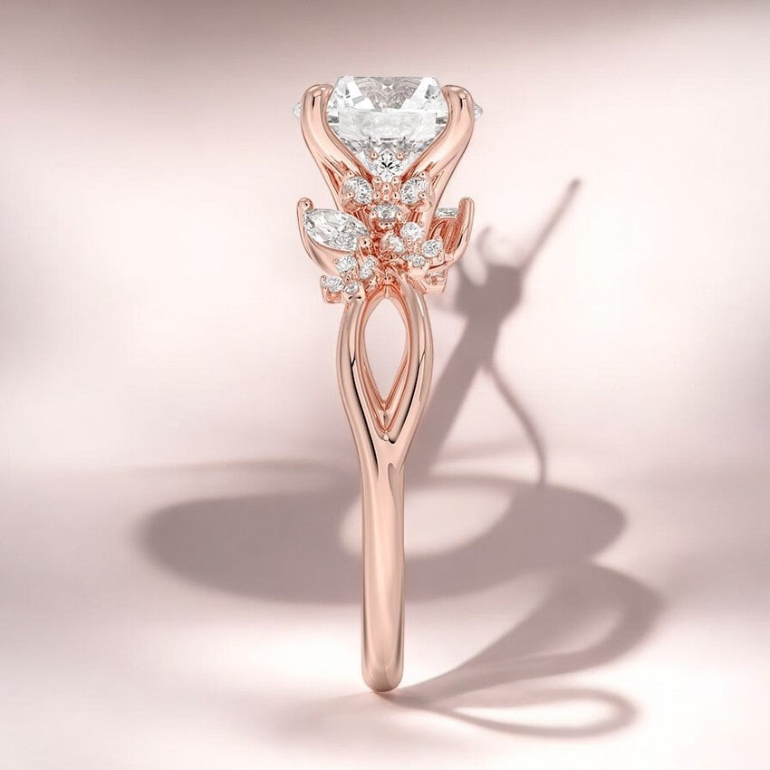 Lab Grown Diamond Engagement Ring - A Bold Symbol of Eternal Love