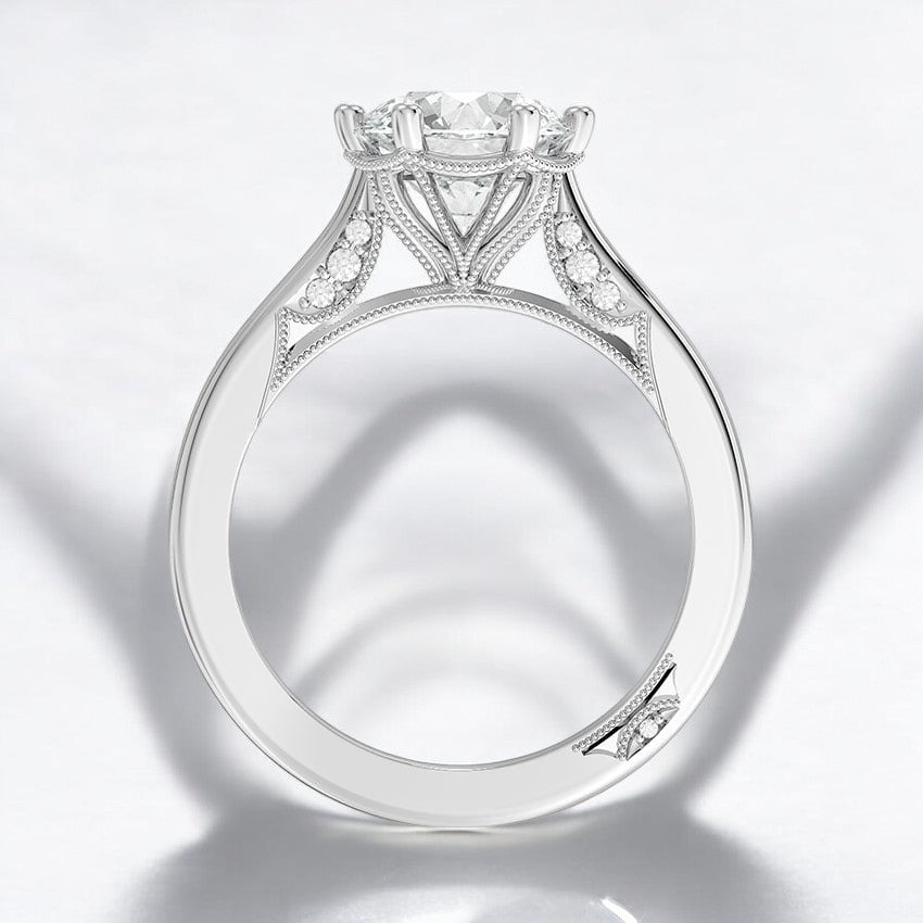 Diamond Lab Grown Diamond Engagement Ring - Where Tradition Meets Contemporary Design