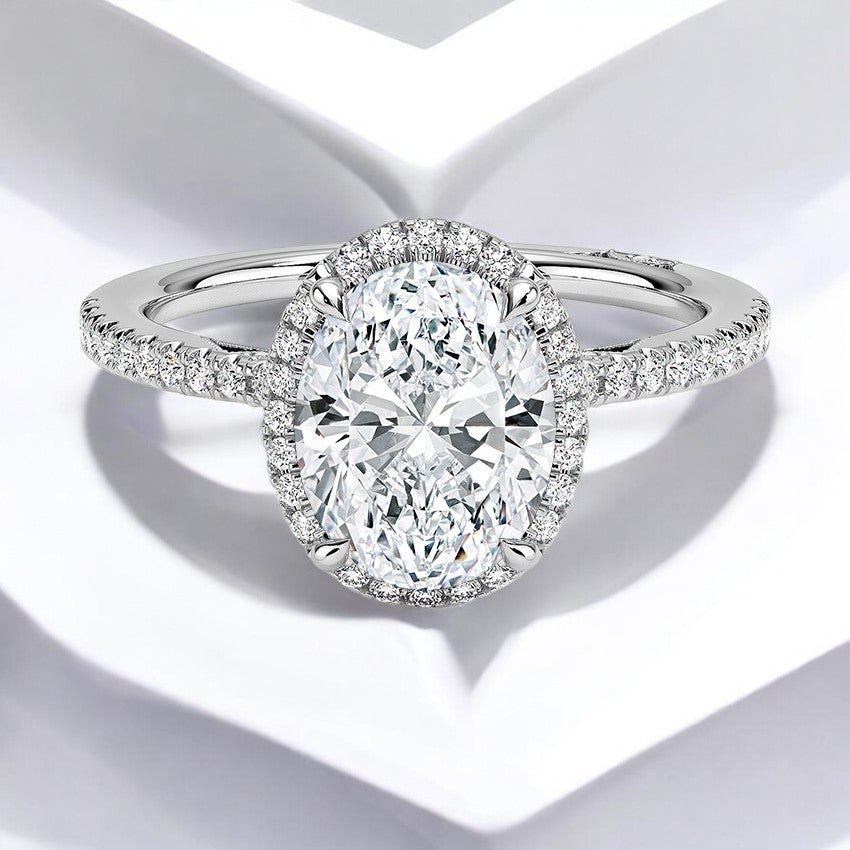 Lab Grown Diamond Engagement Ring - Effortless Elegance in Every Detail