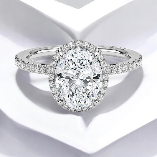 Lab Grown Diamond Engagement Ring - Effortless Elegance in Every Detail
