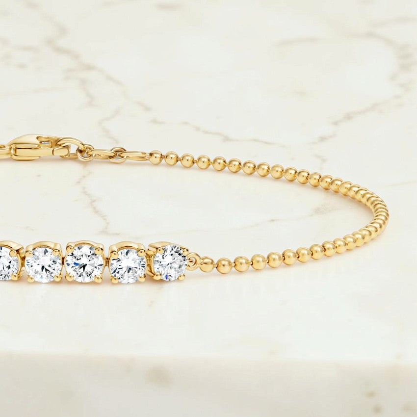 Carina Five Stone Lab Diamond Bracelet