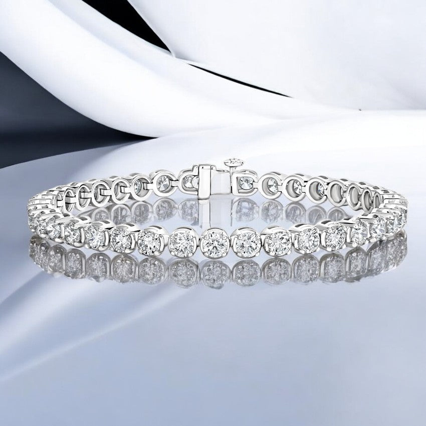 7 In. Lab Diamond Tennis Bracelet