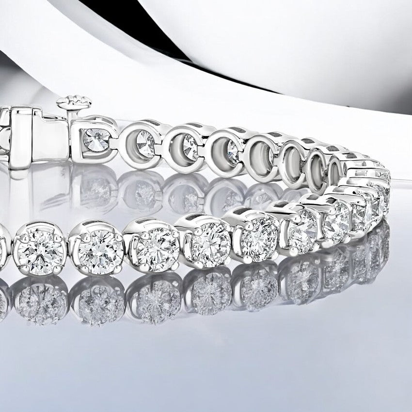 7 In. Lab Diamond Tennis Bracelet