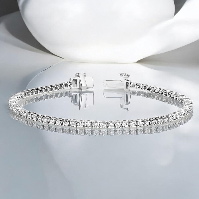 7 In. Perfect Tennis Lab Diamond Bracelet