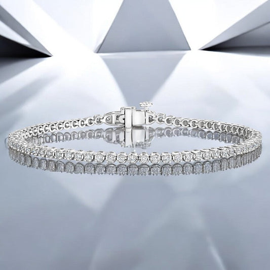 7 In. Lab Diamond Tennis Bracelet
