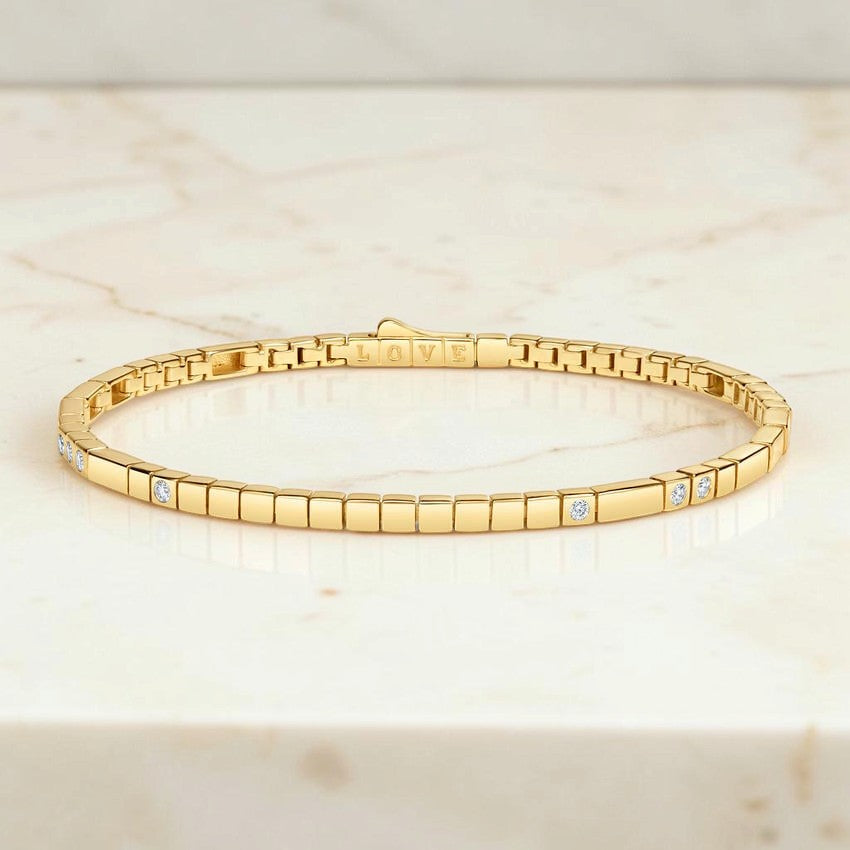 Petite Cipher 6.5 in. Diamond Bracelet