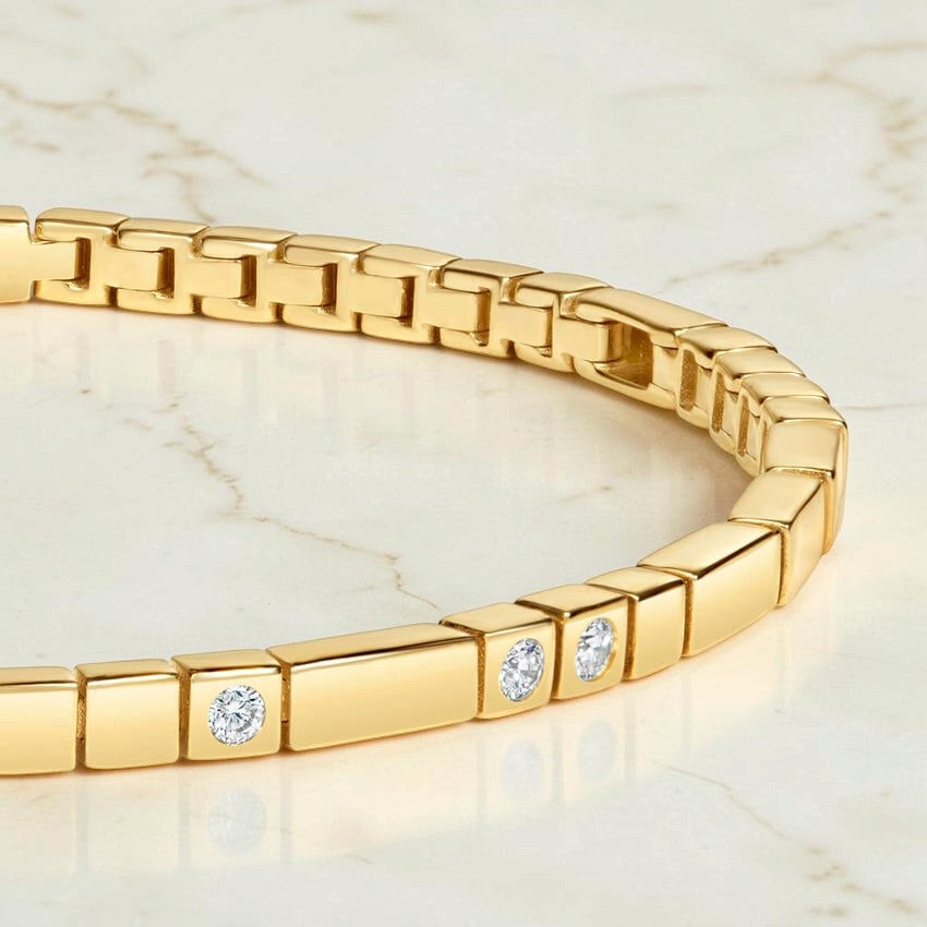 Petite Cipher 6.5 in. Diamond Bracelet