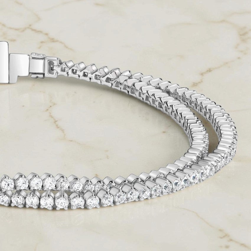 Deva Wrap Lab Diamond Tennis Bracelet