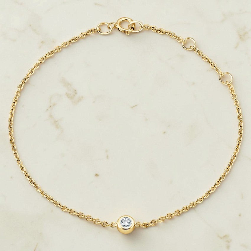 Clara Diamond Bezel Bracelet