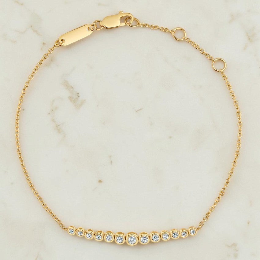 Annika Bezel Diamond Bracelet