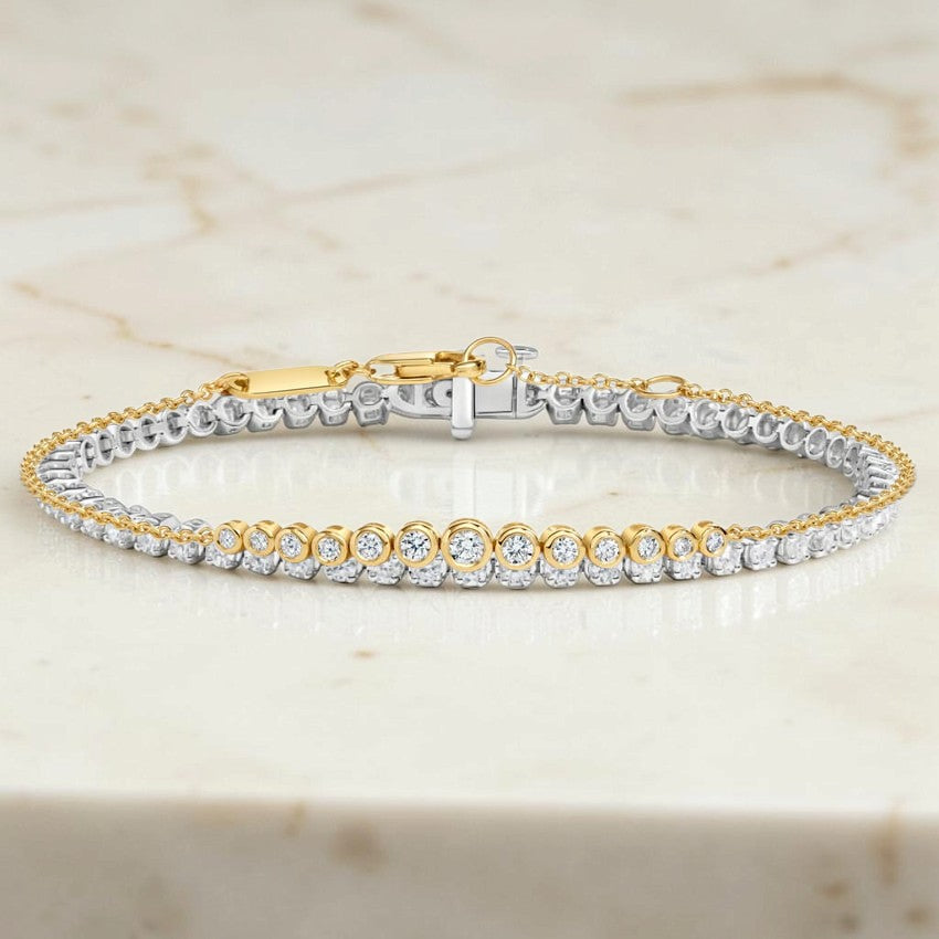 Annika Bezel Diamond Bracelet