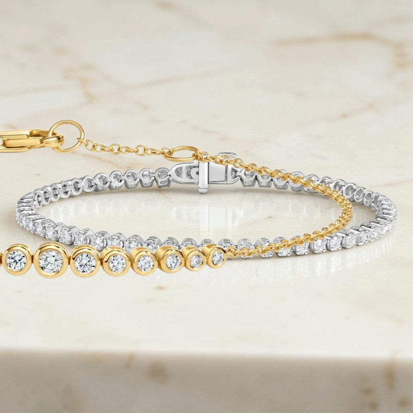 Annika Bezel Diamond Bracelet