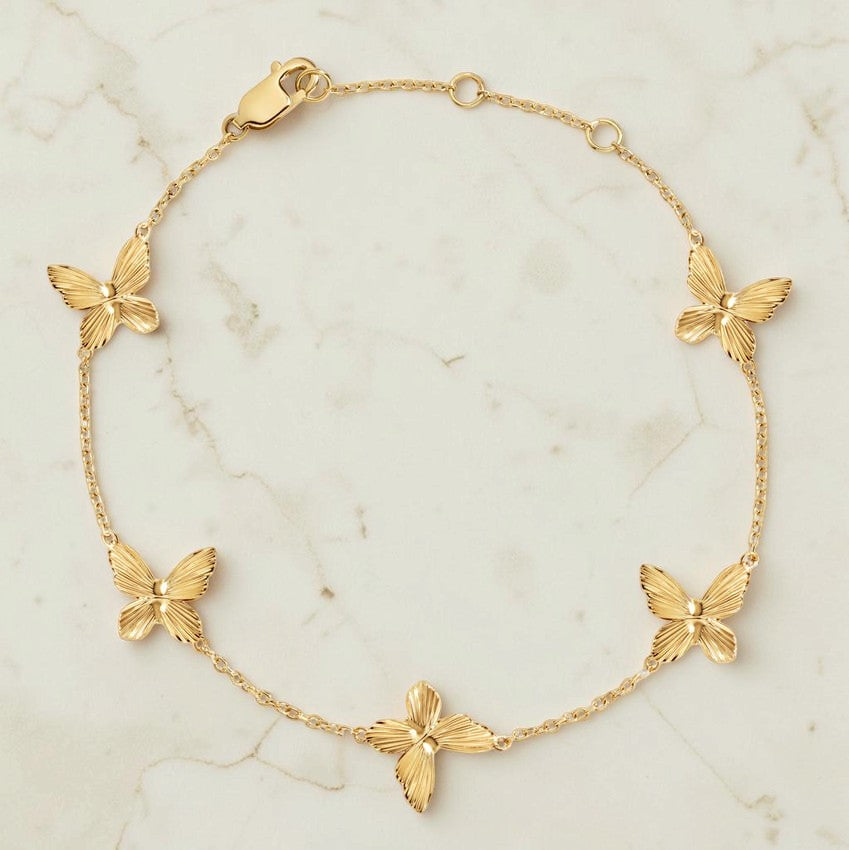 Mariposa Diamond Station Bracelet