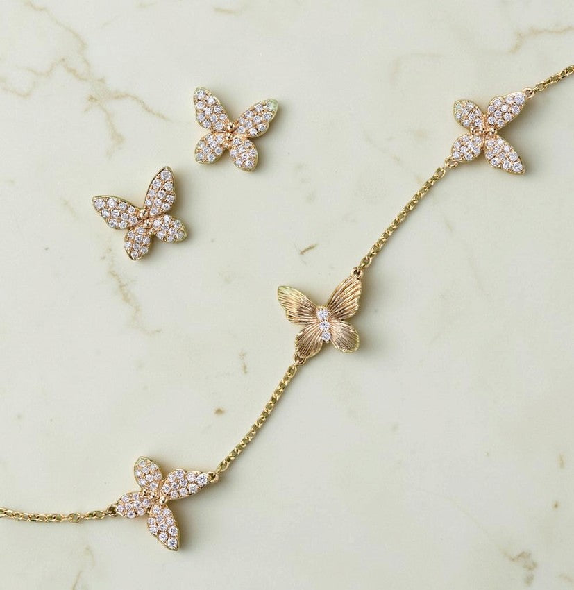 Mariposa Diamond Station Bracelet