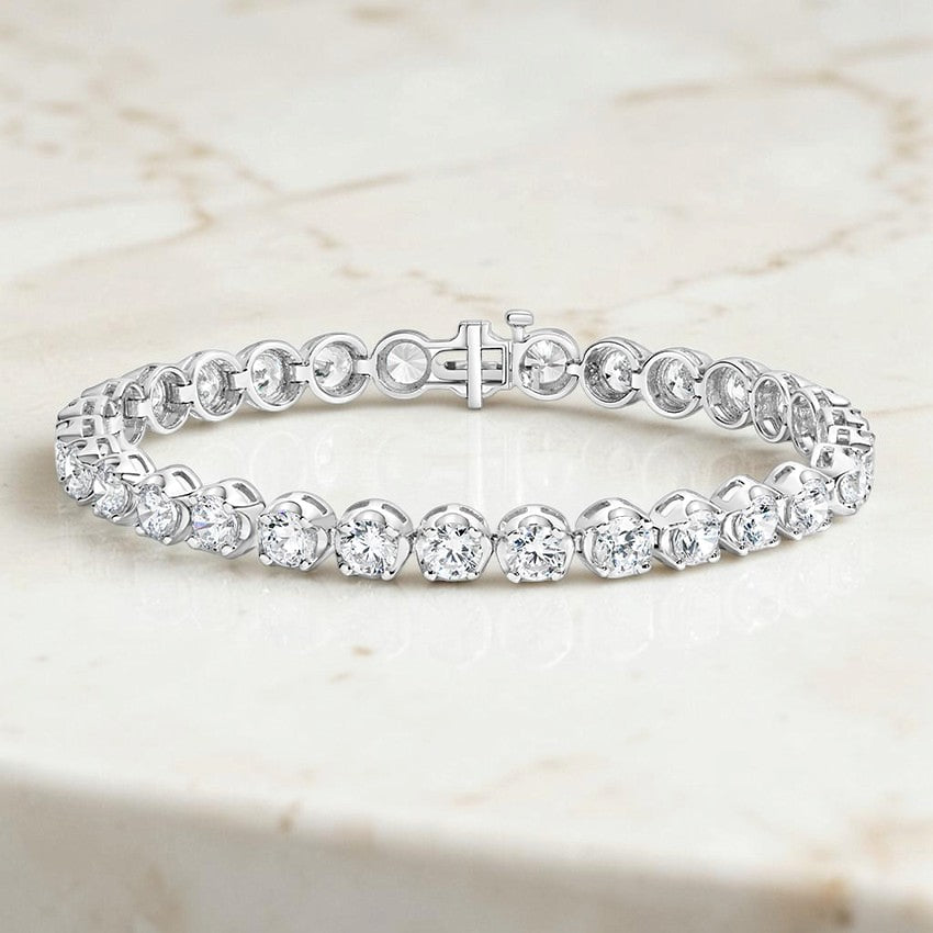 Clement 7 in. Certified Lab Diamond Tennis Bracelet