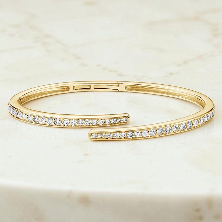 Sonia Lab Diamond Wrap Bracelet