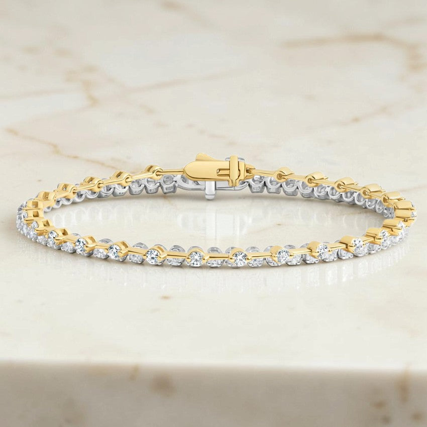 Eliza 7 in. Spaced Lab Diamond Tennis Bracelet