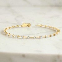 Eliza 7 in. Spaced Lab Diamond Tennis Bracelet