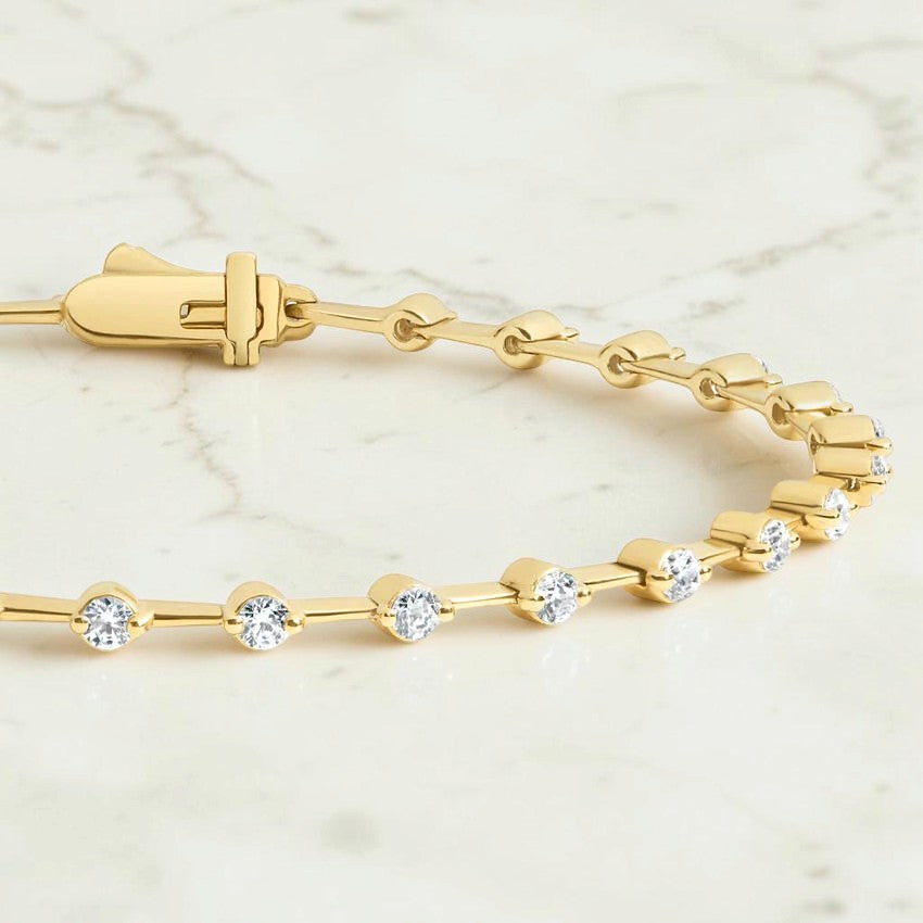 Eliza 7 in. Spaced Lab Diamond Tennis Bracelet
