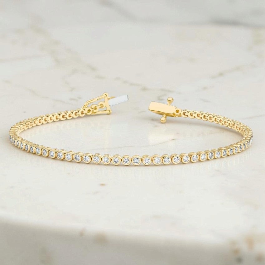 Camilla 6.5 in. Petite Bezel Lab Diamond Tennis Bracelet