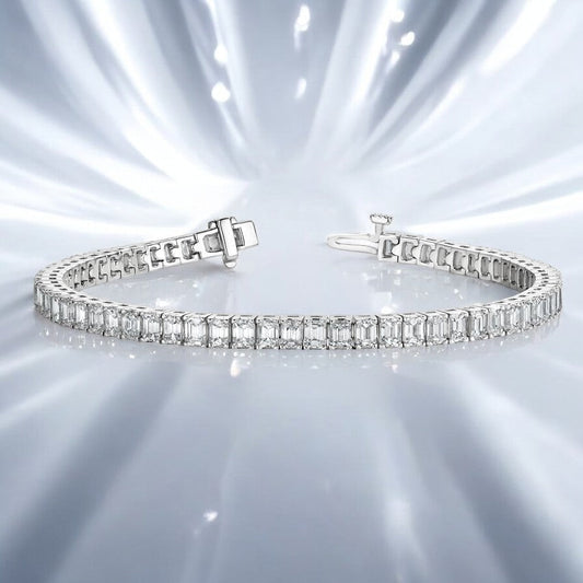 Beatrice Lab Diamond Tennis Bracelet