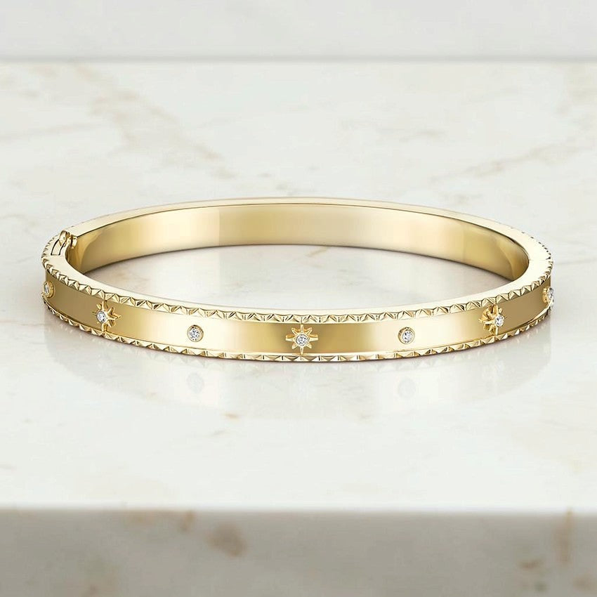 Solana Starburst Bezel 6.5 in. Bracelet