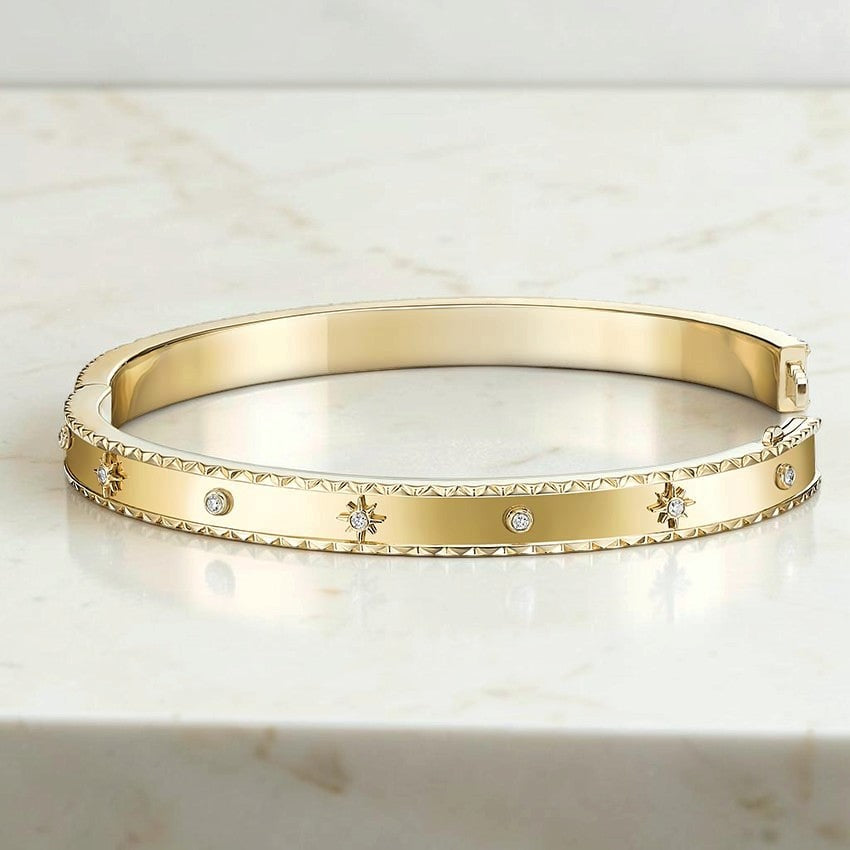 Solana Starburst Bezel 6.5 in. Bracelet