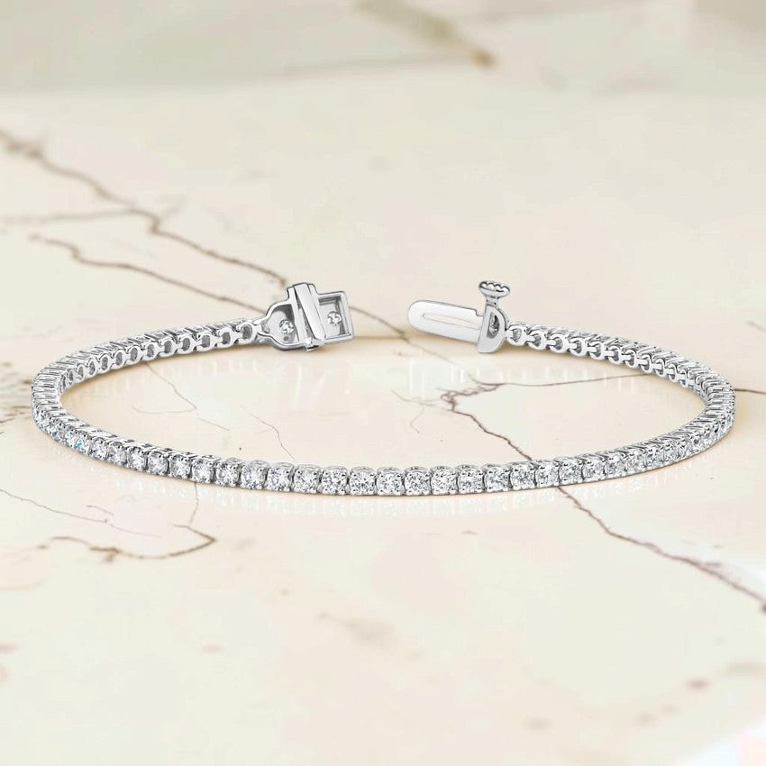 Eos 6 in. Diamond Classic Tennis Bracelet
