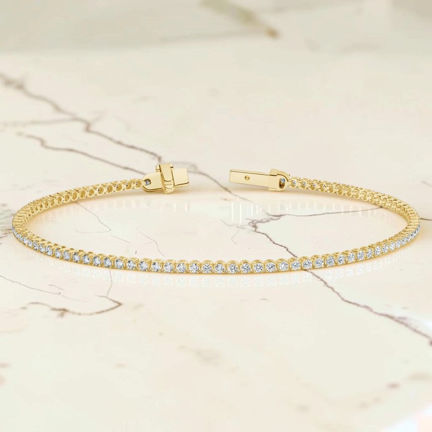 Althea 7.5 in. Certified Lab Diamond Classic Tennis Bracelet