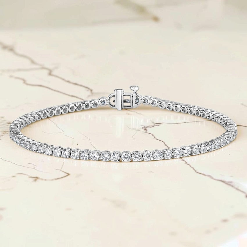 Beatrice 7.5 in. Certified Lab Diamond Classic Tennis Bracelet