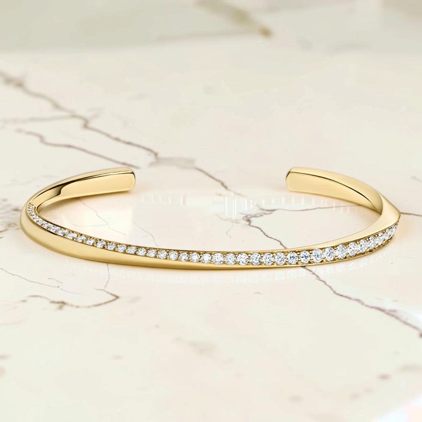Fairmined Spiralis Diamond Bracelet