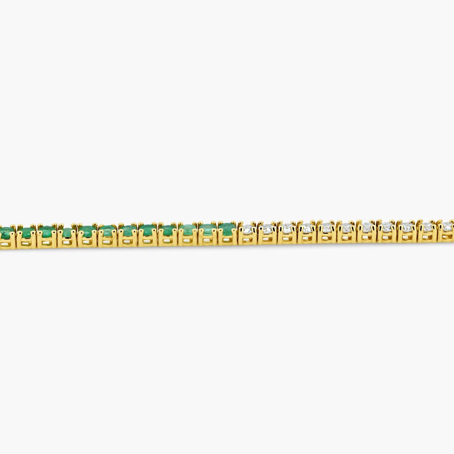 14K Yellow Gold Colored Gemstone Bracelet - BT4-2.3BEHMC