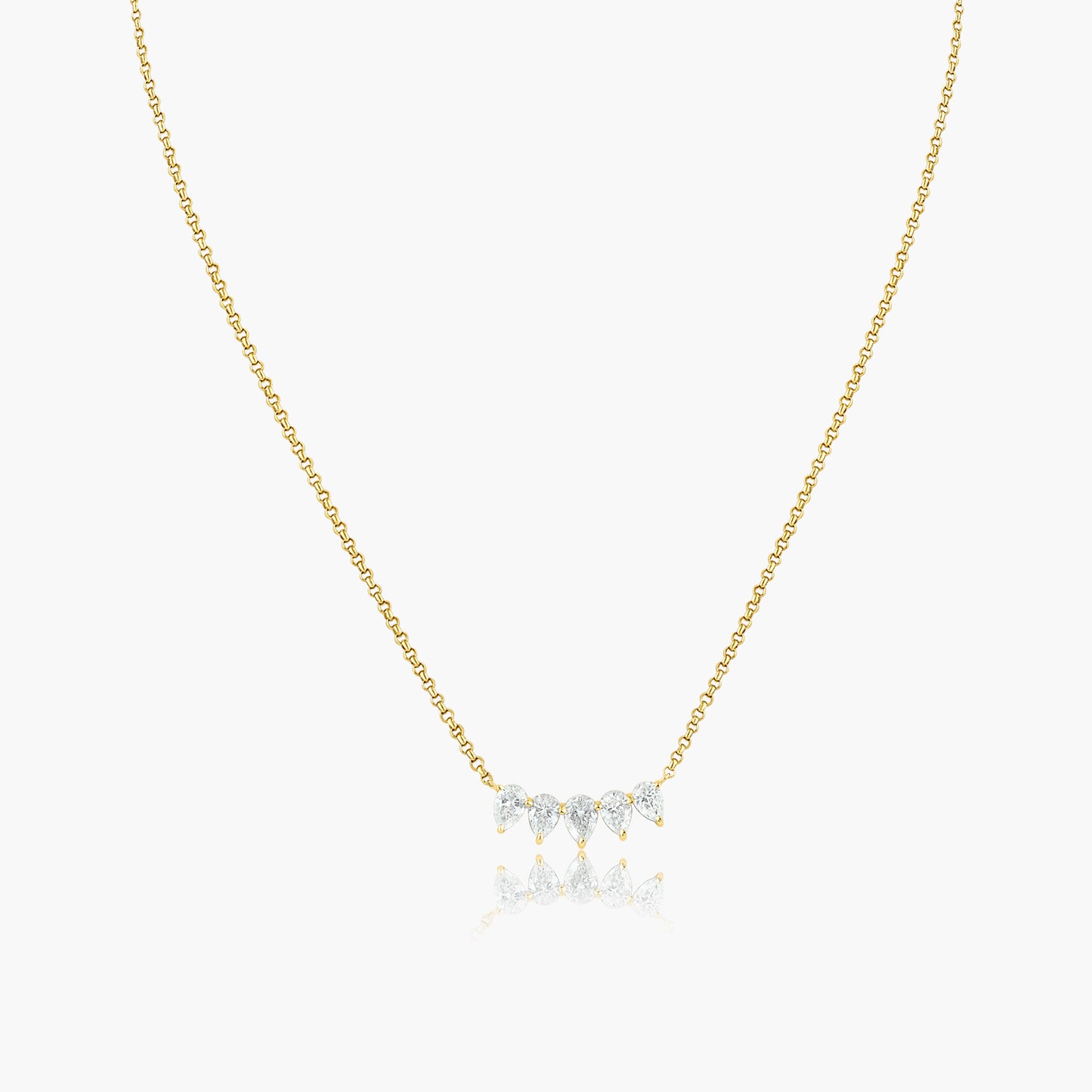 14K Yellow Gold Dainty Pendant - N605219