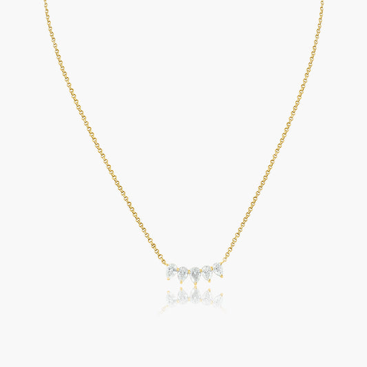 14K Yellow Gold Dainty Pendant - N605219