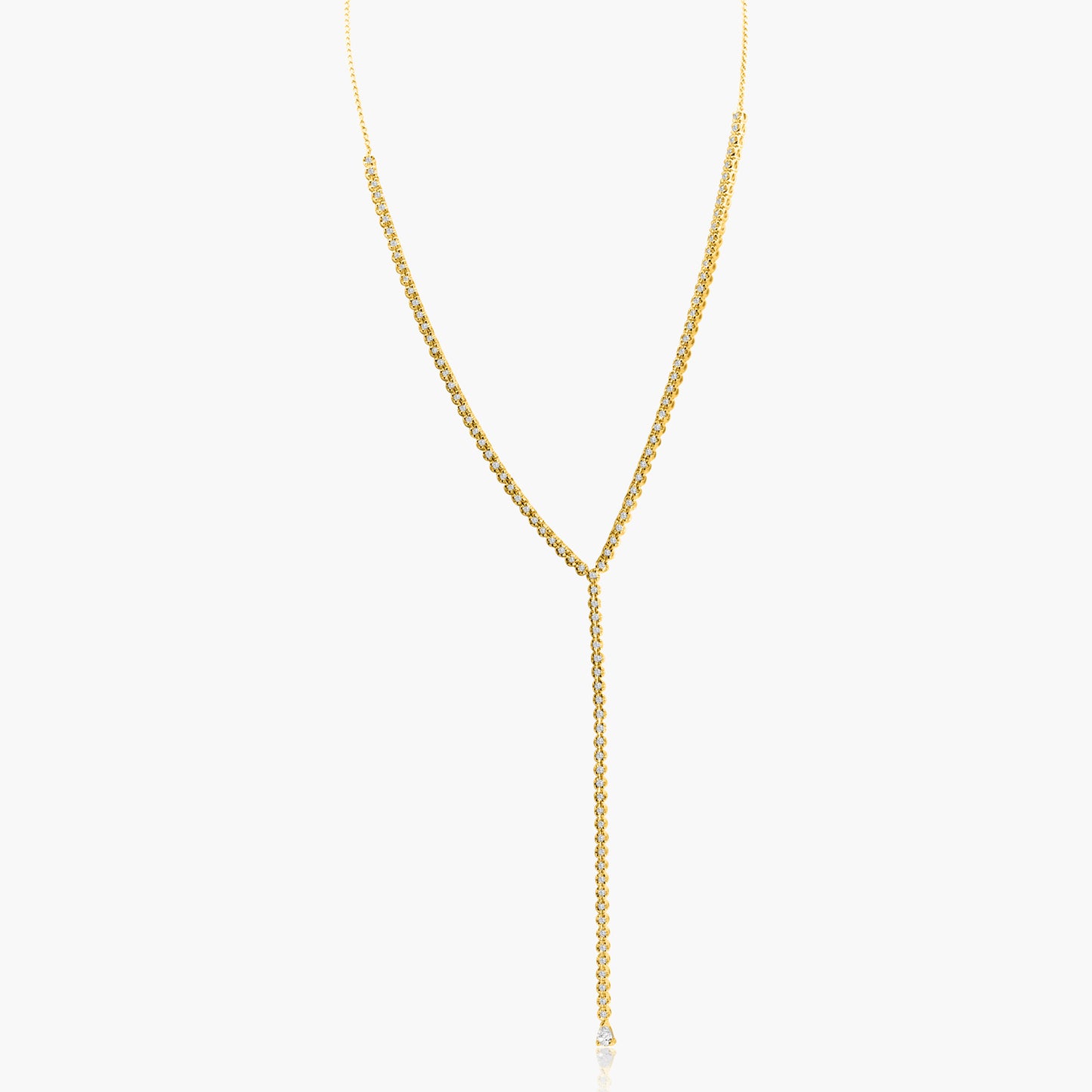 14K Yellow Gold Statement Necklace-N605447