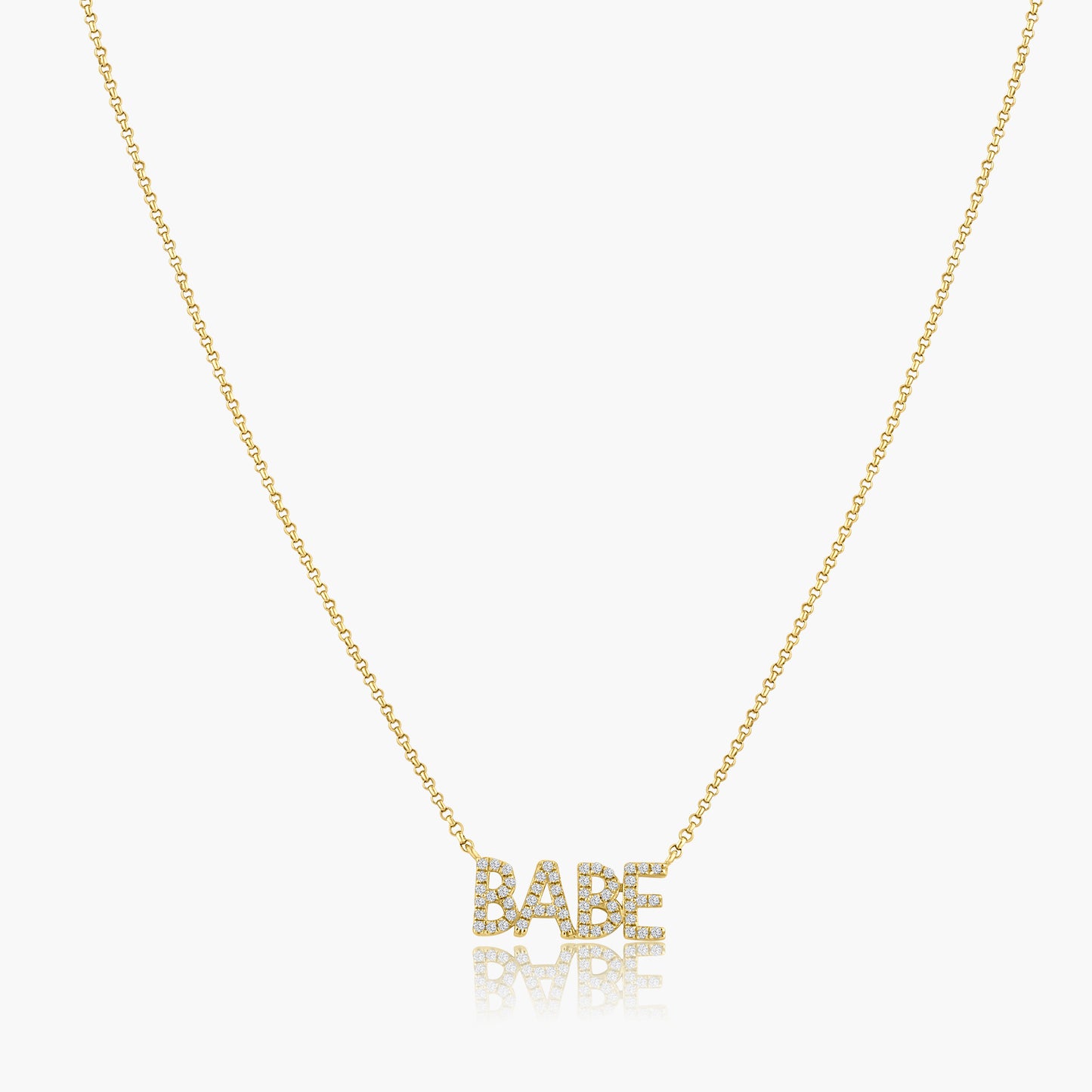 14K Yellow Gold Personalized Pendant - N605552