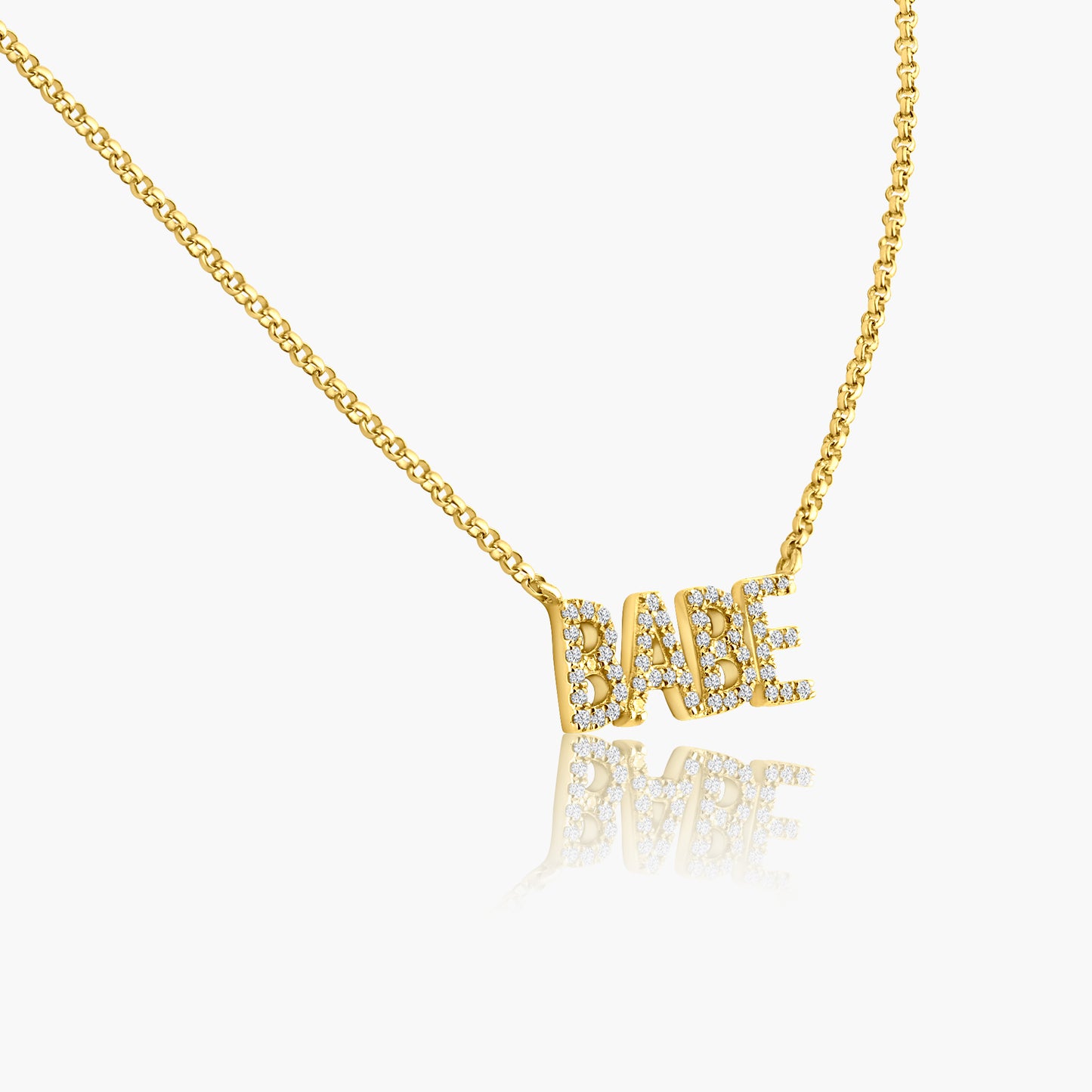 14K Yellow Gold Personalized Pendant - N605552