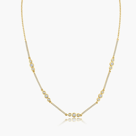 14K Yellow Gold Dainty Pendant-N60575601