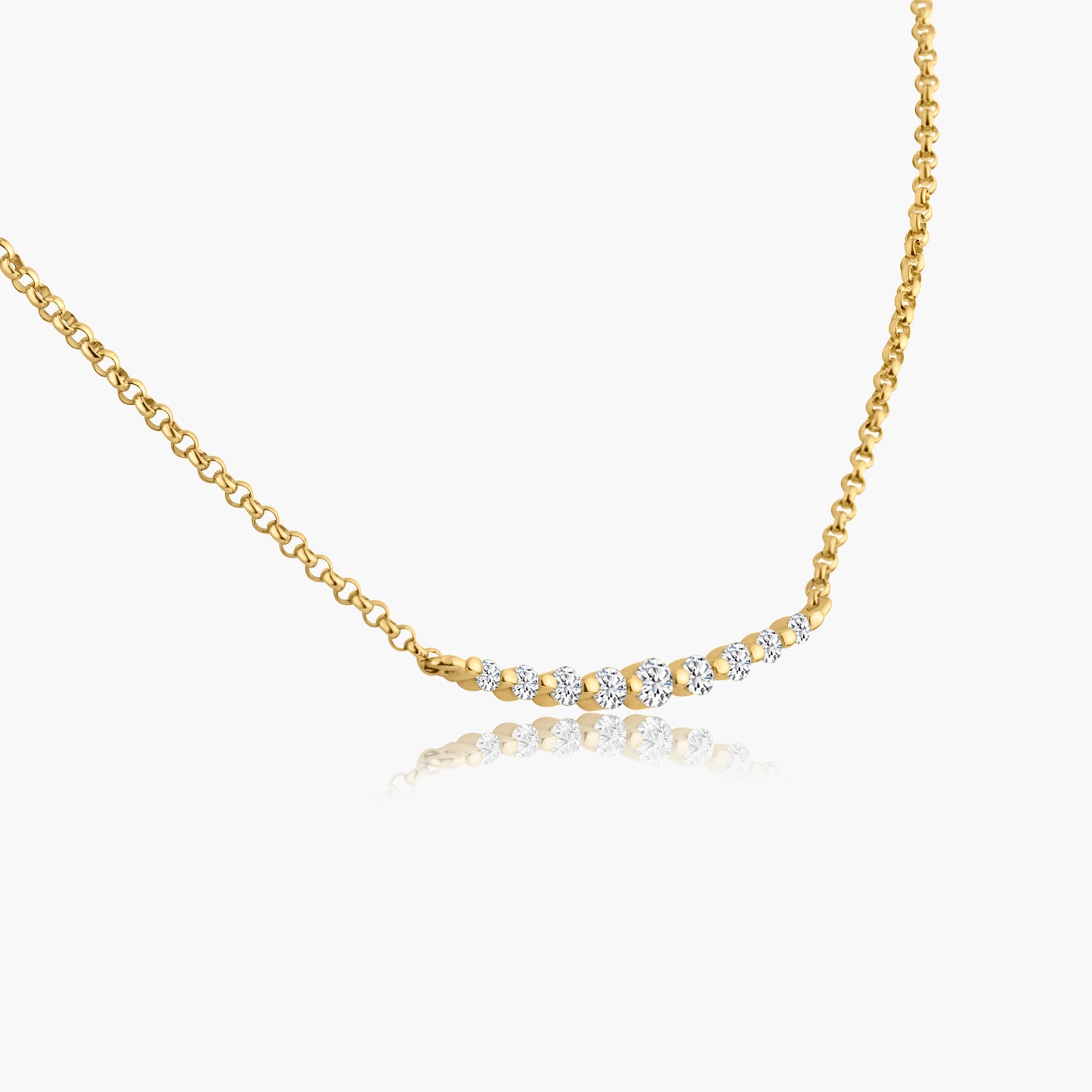 14K Yellow Gold Dainty Pendant - N606127